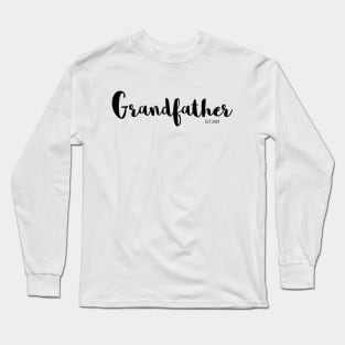 Grandfather Pregnancy Announcement Long Sleeve T-Shirt